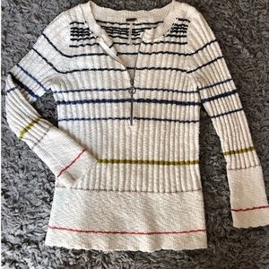 Free people 1/4 zip sweater